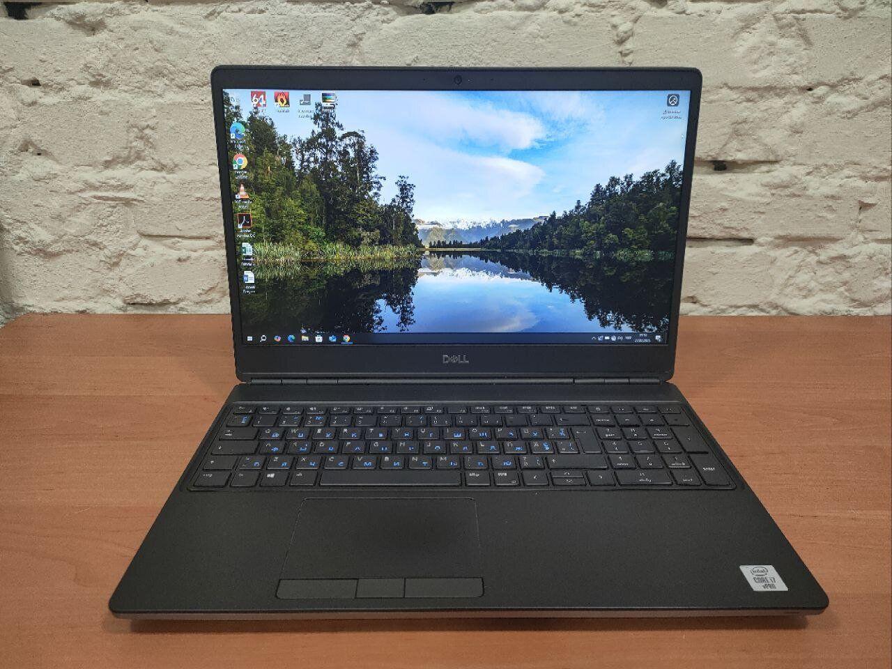 Б/в Ноутбук Dell Precision 7550 15.6" 1920x1080| Core i7-10750H| 32 GB RAM| 480 GB SSD| Quadro T1000 4GB