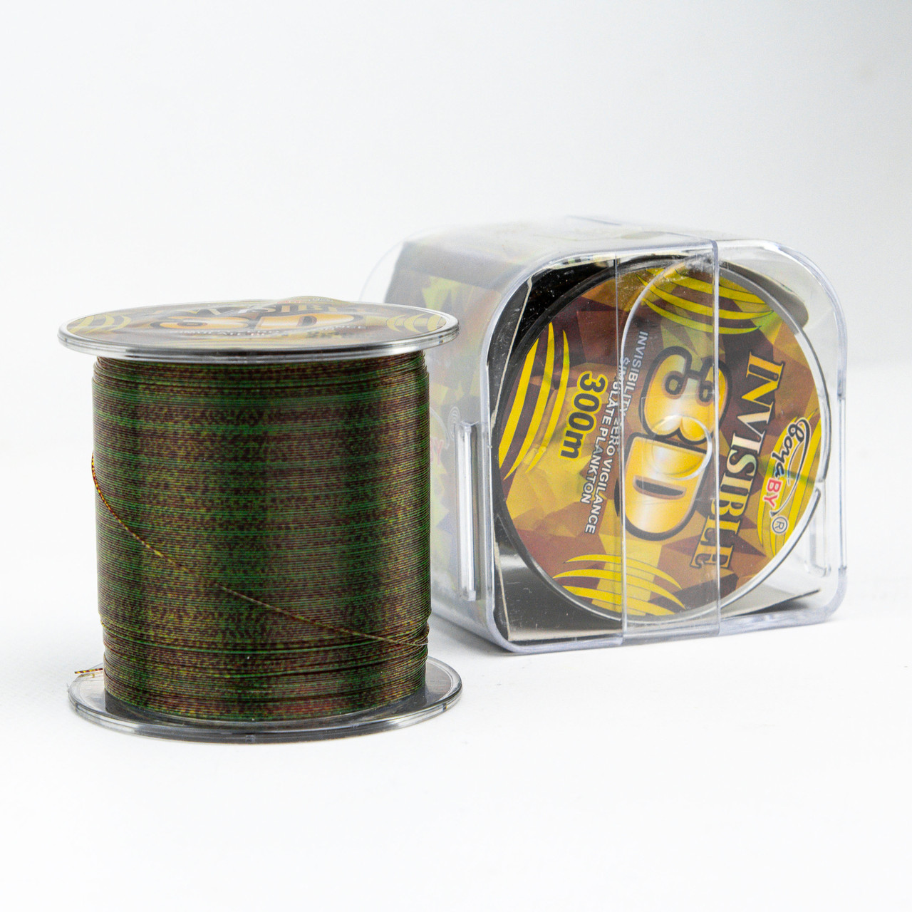 Волосінь коропова 3D 300 м Boya BY Invisible 0,25 мм 13 кг