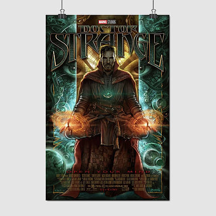 Плакат "Доктор Стрендж, Doctor Strange (2016)", 60×40см, фото 1