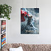 Плакат "Тор: Царство темряви, з молотом в стрибку, Thor 2: Dark World (2013)", 60×43см, фото 7