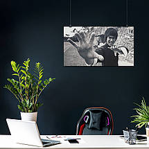 Плакат "Брюс Лі у стійці, Bruce Lee", 34×60см, фото 3