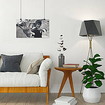 Плакат "Брюс Лі у стійці, Bruce Lee", 34×60см, фото 4