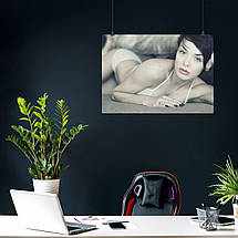 Плакат "Дівчина в купальнику на дивані", 43×60см, фото 3