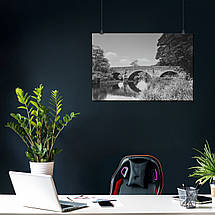 Плакат "Ірландія, арочний міст через річку", 40×60см, фото 3