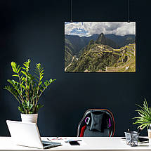Плакат "Перу, панорама Мачу-Пікчу, Machu Picchu", 43×60см, фото 3