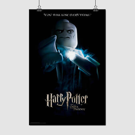 Плакат "Гаррі Поттер та Орден Фенікса, Harry Potter", 60×39см, фото 1