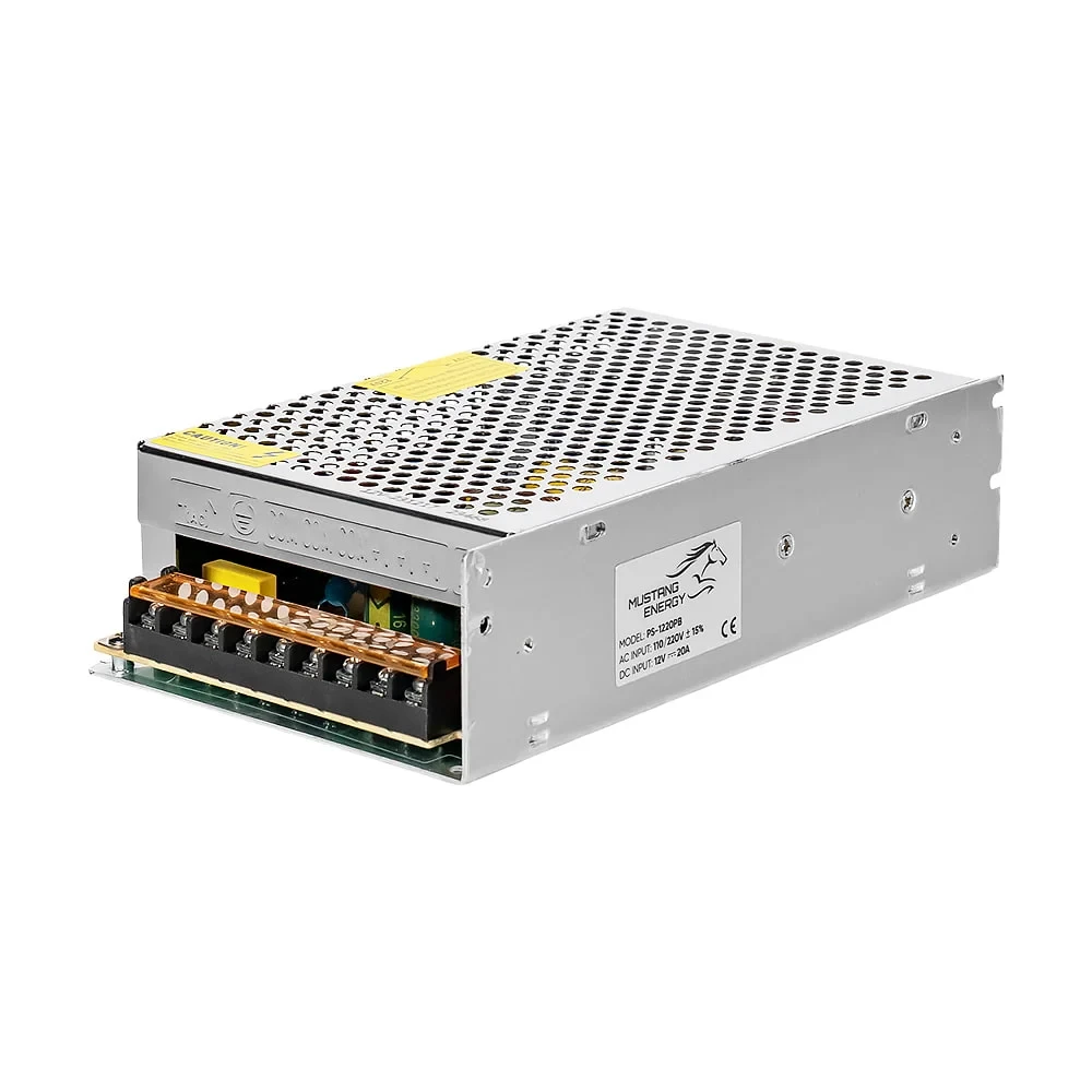 Блок живлення Mustang Energy PS-1220PB 12V/20A (43-00023)