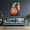 Плакат "Доктор Стрендж, Камбербетч, стилізація, Doctor Strange", 60×43см, фото 7