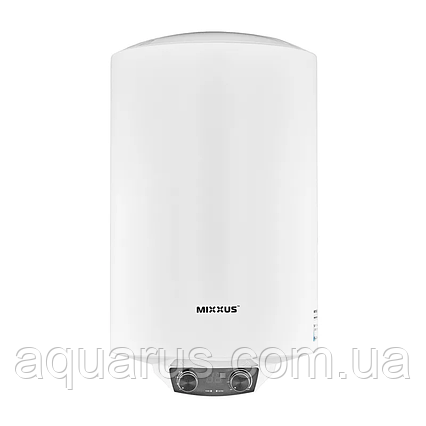 Водонагрівач "Циліндр" MIXXUS EWH-08050 ROUND DRY накопичувальний 50 л, сухий тен 2 kW (WH0608), фото 1