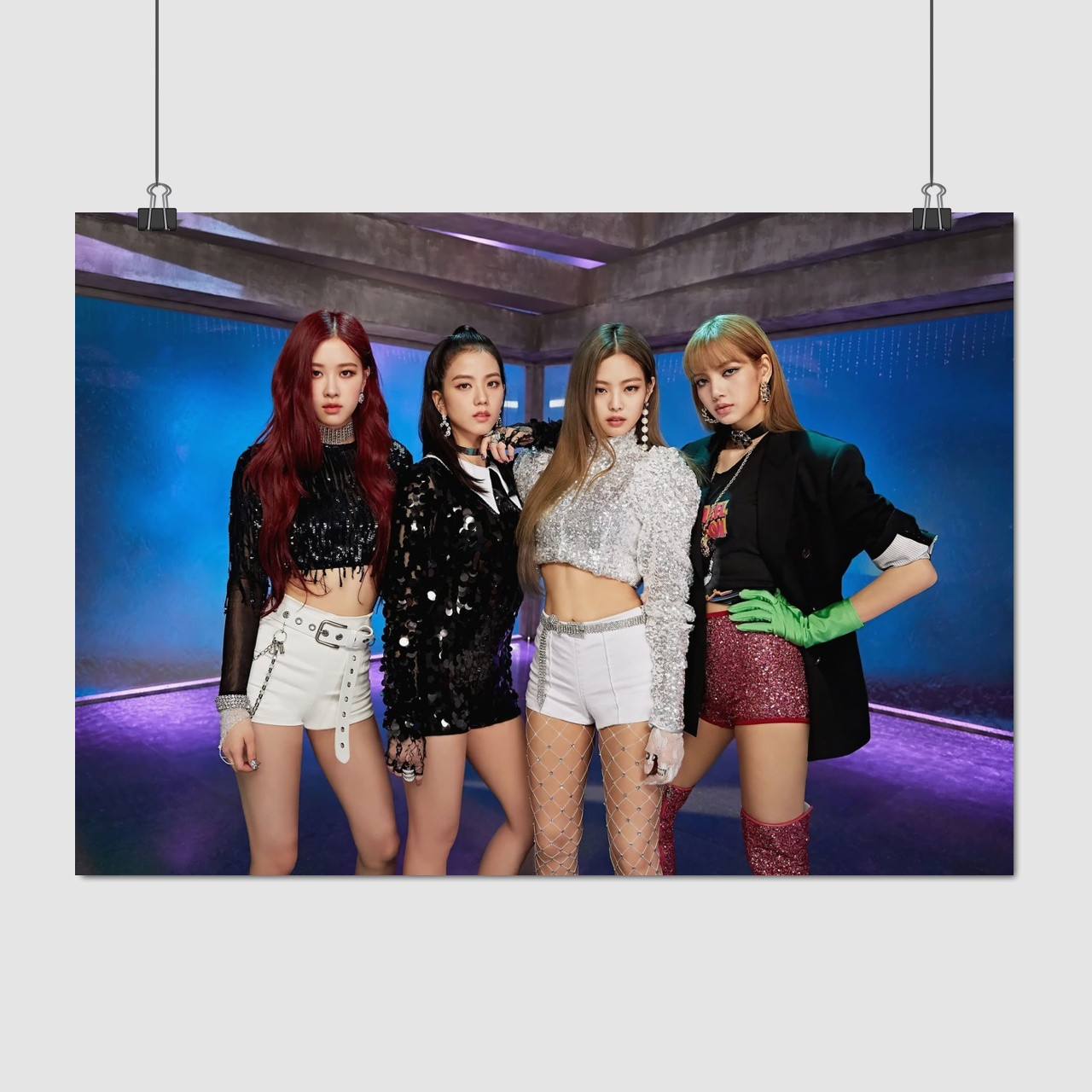 Плакат "BLACKPINK", 43×60см