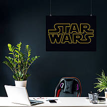 Плакат "Зоряні Війни, лого, Star Wars", 43×60см, фото 4