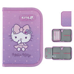 Пенал без наповнення Kite Hello Kitty HK25-621, 1 відділення, 1 відворот