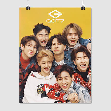 Плакат "GOT7", 60×45см, фото 1