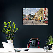 Плакат "Площа Ринок, Львів, Україна, Lviv", 40×60см, фото 4
