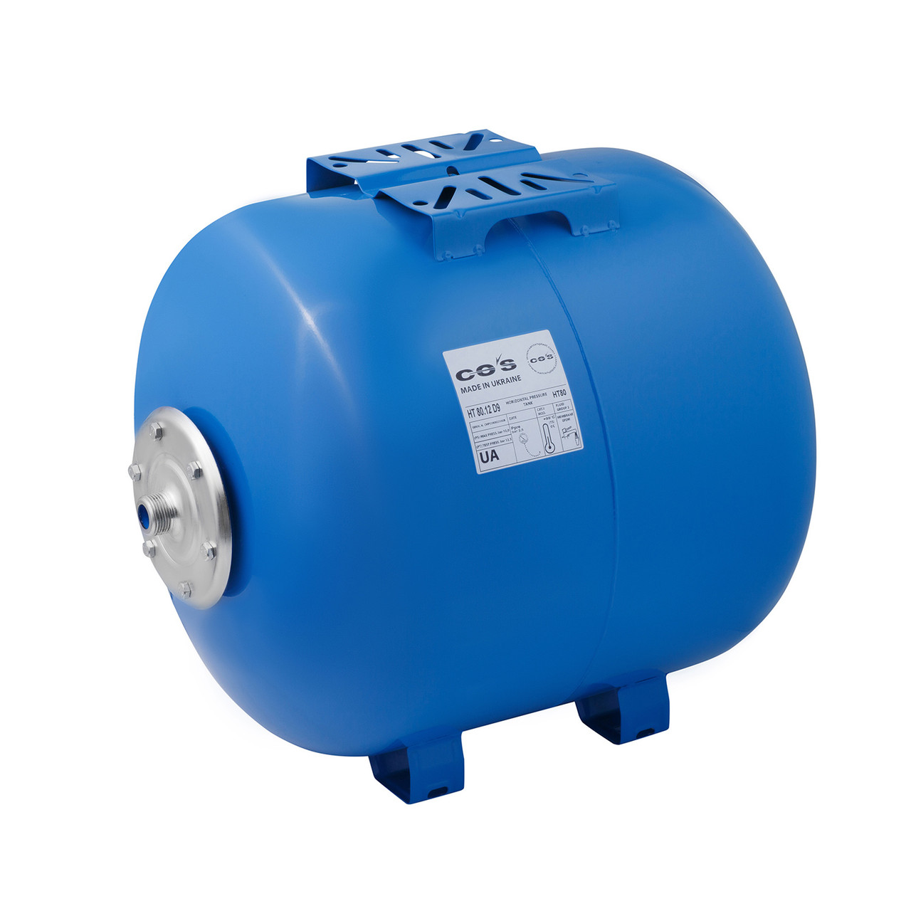 Гідроакумулятор Pumpman COS горизонтальний 80 л, фото 1