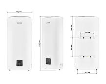 Водонагрівач "Плоский" MIXXUS EWH-09050 FLAT WET накопичувальний 50 л, мокрий тен 2 kW (WH0594), фото 3