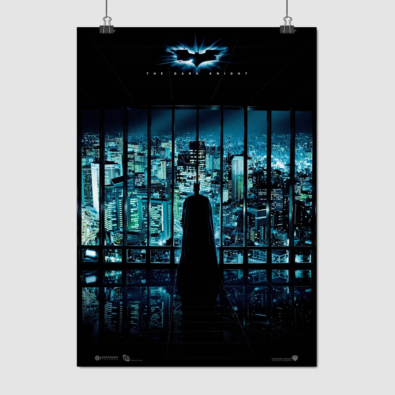 Плакат "Темний лицар, The Dark Knight (2008)", 60×43см