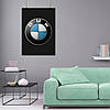 Плакат "Лого BMW", 60×43см, фото 8