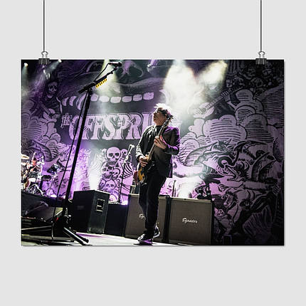 Плакат "Гитарист на сцені, The Offspring", 43×60см, фото 1