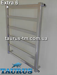 Сушарка для рушників дизайнерська Extra 6/650х500. Водяний, електро, гібридний. Плоскі, рівні форми