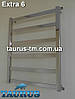 Сушарка для рушників вузька Extra 6/650х400 мм із профільної труби. Сучасний дизайн. Усе під'єднання, фото 2