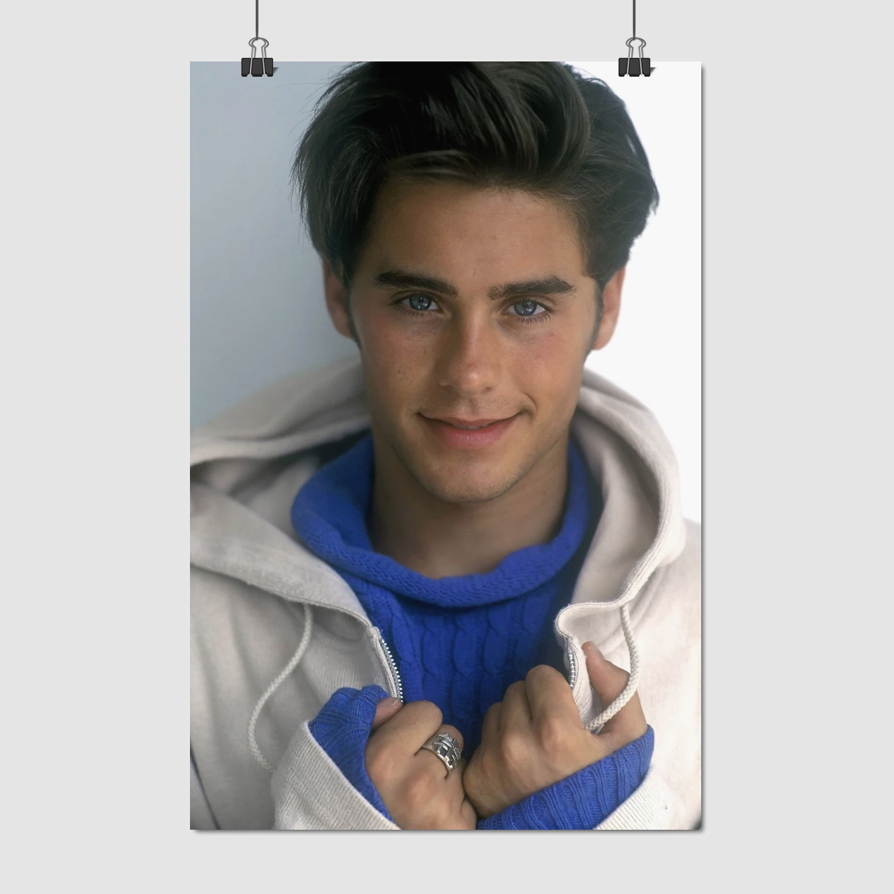 Плакат "Джаред Лето у юності, Jared Leto", 60×40см