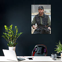 Плакат "Чак Норріс у фільмі "Нестримні", Chuck Norris", 60×40см, фото 3