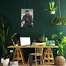 Плакат "Чак Норріс у фільмі "Нестримні", Chuck Norris", 60×40см, фото 5