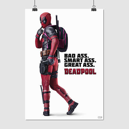Плакат "Дедпул, Deadpool", 60×43см, фото 1