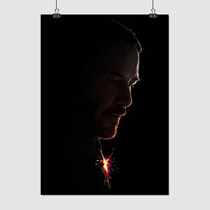 Плакат "Джон Уік 2, Кіану Рівз, John Wick", 60×43см