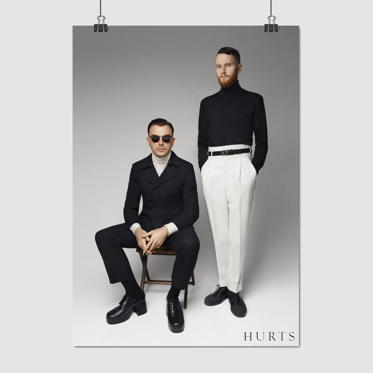 Плакат "Хатчкрафт Тео, Адам Андерсон, Hurts", 60×43см