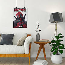 Плакат "Дедпул, Deadpool", 60×41см, фото 5