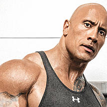 Плакат "Двейн Джонсон (Скеля), Dwayne Johnson (The Rock)", 60×43см, фото 2