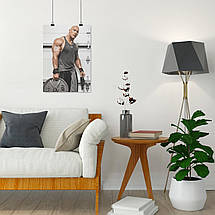 Плакат "Двейн Джонсон (Скеля), Dwayne Johnson (The Rock)", 60×43см, фото 4