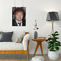 Плакат "Ед Ширан крупним планом, Edward Sheeran", 60×43см, фото 5
