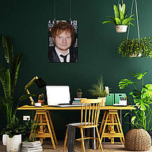 Плакат "Ед Ширан крупним планом, Edward Sheeran", 60×43см, фото 6