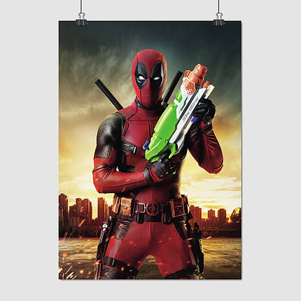 Плакат "Дедпул, Deadpool", 60×43см, фото 1
