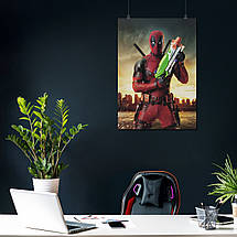 Плакат "Дедпул, Deadpool", 60×43см, фото 4
