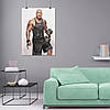 Плакат "Двейн Джонсон (Скеля), Dwayne Johnson (The Rock)", 60×43см, фото 8