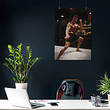 Плакат "Кривавий спорт, Жан-Клод Ван Дамм, Bloodsport (1988)", 60×43см, фото 3