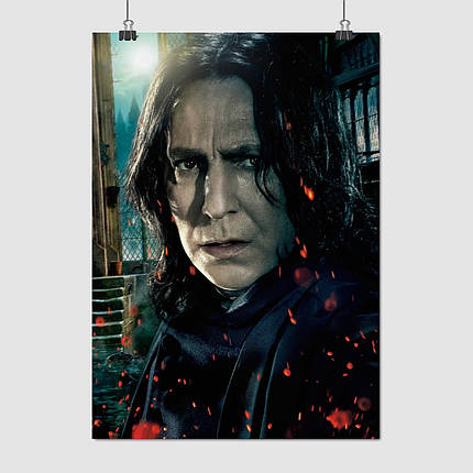 Плакат "Гаррі Поттер, Професор Северус Снейп, Harry Potter", 60×43см, фото 1