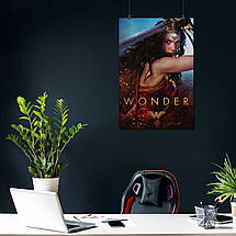 Плакат "Диво-жінка, Wonder Woman (2017)", 60×40см, фото 3