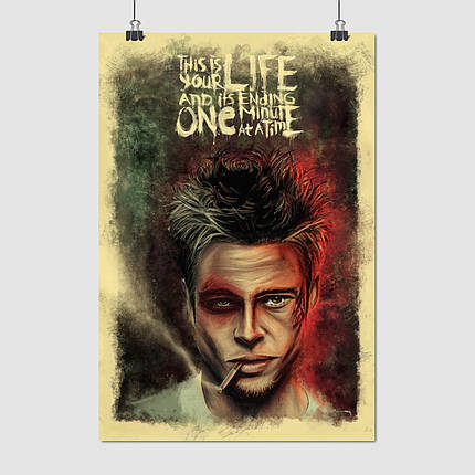 Плакат "Бійцівський клуб, Fight Club (1999)", 60×41см, фото 1