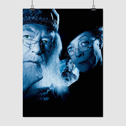 Плакат "Гаррі Поттер і Кубок вогню, Дамблдор, Harry Potter", 60×44см, фото 1