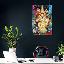 Плакат "Перлина дракона, Dragon Ball", 60×40см, фото 4