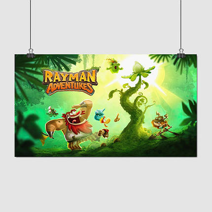 Плакат "Реймен, Rayman Adventures", 34×60см, фото 1