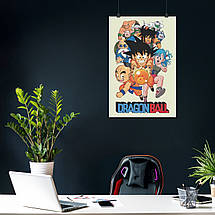 Плакат "Перлина дракона, Dragon Ball", 60×40см, фото 4