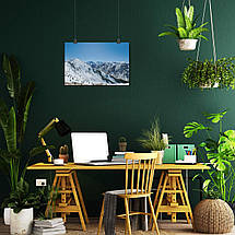 Плакат "Швейцарія, Альпи, гори та сніг", 40×60см, фото 5