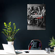 Плакат "Вартові Галактики 2, Guardians of the Galaxy 2 (2017)", 60×43см, фото 3
