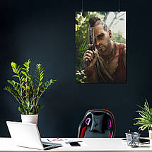 Плакат "Фар Край 3, Ваас Монтенегро, Far Cry 3", 60×43см, фото 4